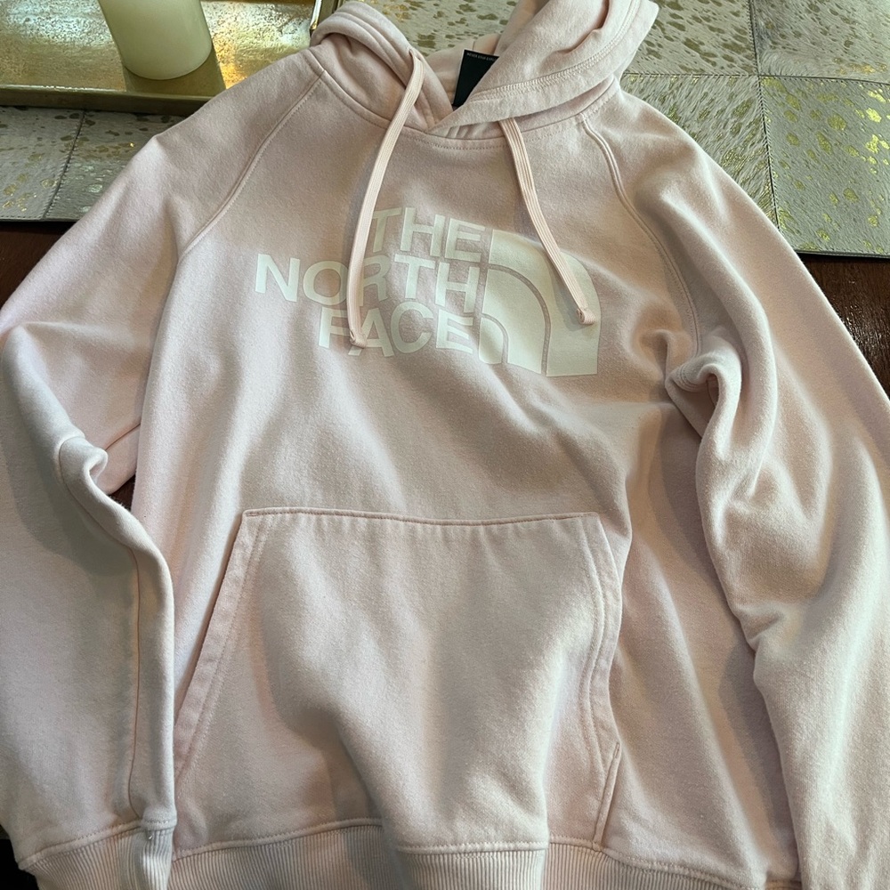The North Face Light Pink Pullover Hoodie